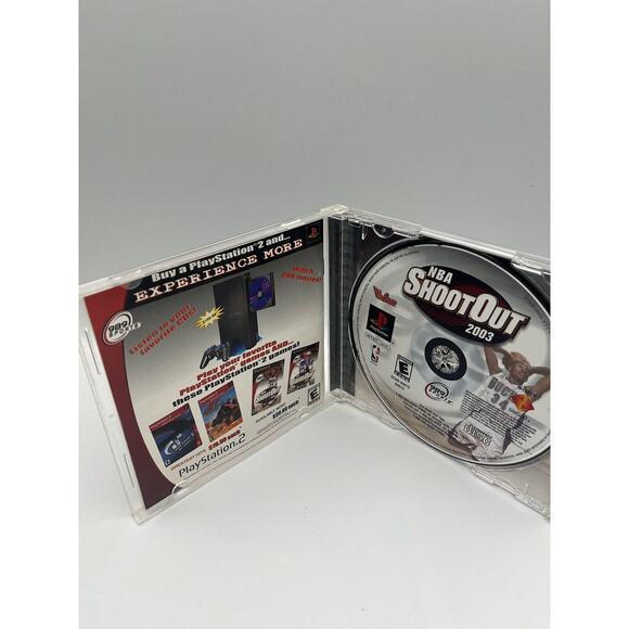 PS1 PlayStation 1 Game NBA ShootOut 2003 Ray Allen Cover - Picture 4 of 8